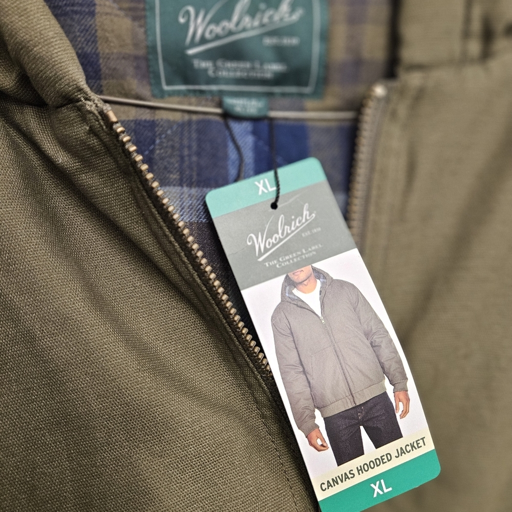 Woolrich Canvas Hooded Jacket